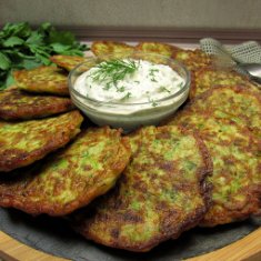 Оладьи из кабачков