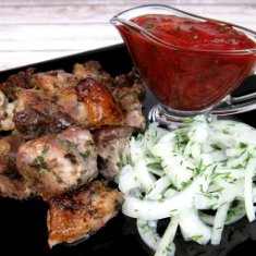 Мясо по грузински