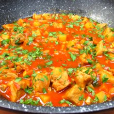 Овощное рагу с мясом
