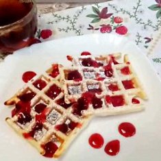 Творожные венские вафли