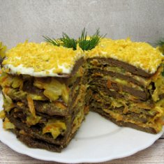 Печеночный торт