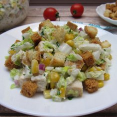 Салат из пекинской капусты с курицей